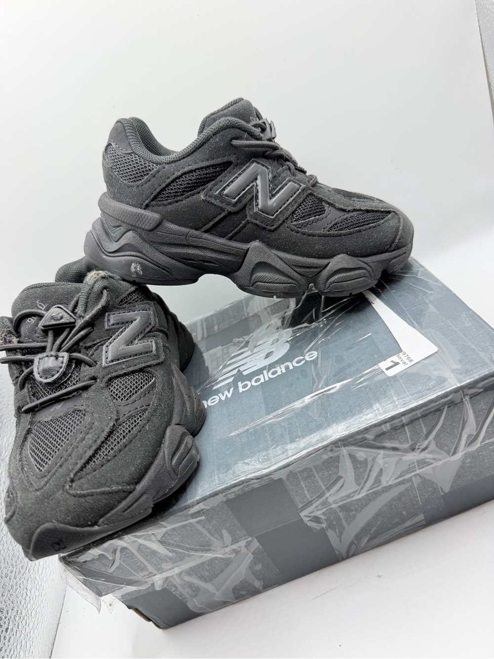 New Balance 9060 Kids' Black 452 Casual Athletic Shoes